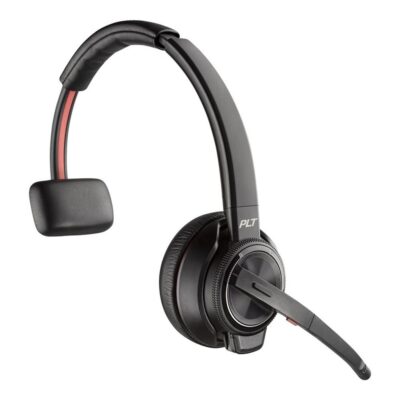 Auriculares poly savi 8210 uc dect inalambrico negro