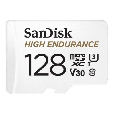 Tarjeta memoria micro secure digital sdxc sandisk high endurance – 128gb – clase 10 – sdxc