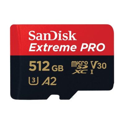 Tarjeta memoria micro secure digital 512gb sandisk extreme pro clase 10 uhs – i u3 + adaptador