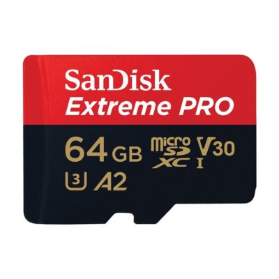 Tarjeta memoria micro secure digital 64gb sandisk extreme pro clase 10 uhs – i u3 + adaptador