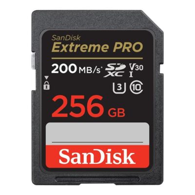 Tarjeta memoria secure digital sdxc 256gb sandisk extreme pro clase 10 uhs – i u3