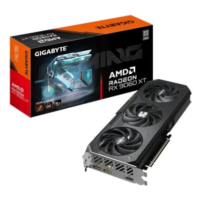 Tarjeta grafica gigabyte radeon rx 9060 xt gaming 8gb gddr6 – 2x dp – 1x hdmi pci express 5.0