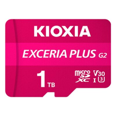 Tarjeta memoria micro sd kioxia 1tb exceria plus g2 w – adaptador