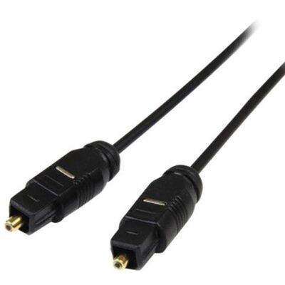 Cable toslink startech 4.5m – macho – macho – negro