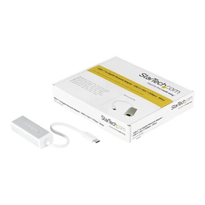 Adaptador usb tipo c a rj45 startech macho – hembra plata