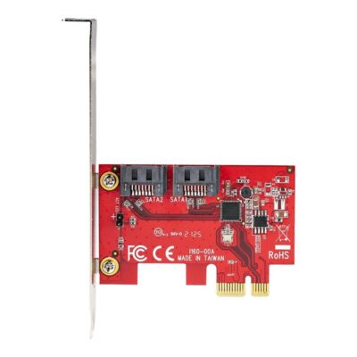 Tarjeta sata startech 2p6g – pcie – sata – card