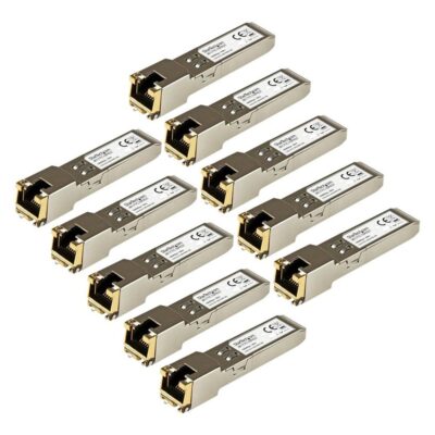Modulo transceptor sfp startech j8177c10pkst 10 unidades
