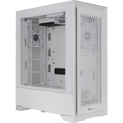 Caja ordenador gaming thermaltalke cte t500 air e – atx cristal templado blanca