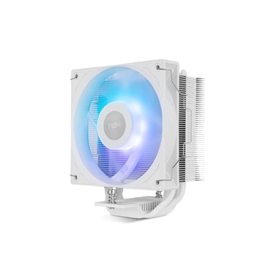Ventilador disipador nox hummer r – 400 argb blanco