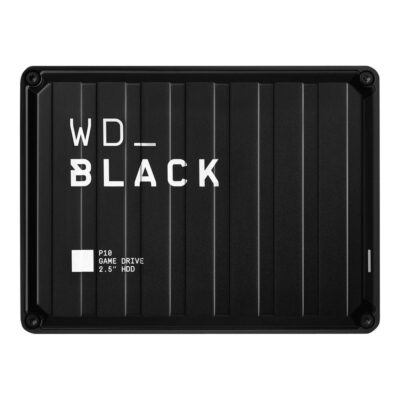 Disco duro externo wd western digital 4tb black p10 game drive micro usb tipo b negro