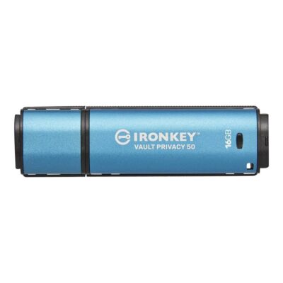 Memoria usb 3.2 kingston 16gb ironkey vault privacy 50 series