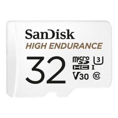 Tarjeta memoria micro secure digital sdhc sandisk high endurance – 32gb