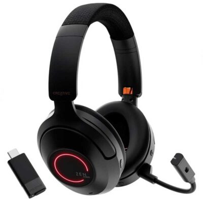 Auricular gaming creative sb zen hybrid pro clasic inalambrico negro
