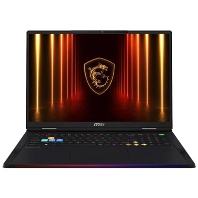 Portatil msi raider 18 hx ai a2xwjg – 459es u9 – 285hx – 64gb – ssd 2tb – rtx 5090 24gb – 18 pulgadas uhd+ – w11h