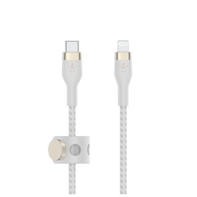 Cable lightning a usb tipo c belkin 1m – macho – macho – blanco