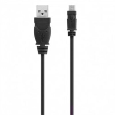 Cable micro usb tipo b a usb tipo a belkin 0.9m – macho – macho – negro