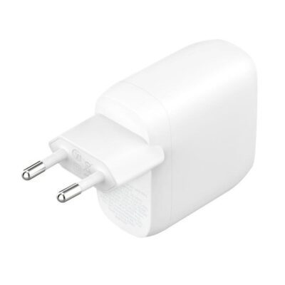 Cargador de pared belkin wcb010vfwh 30w 2x usb tipo c blanco
