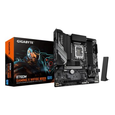 Placa base gigabyte b760m gaming x wifi6e gen5 mat – 4x ddr5