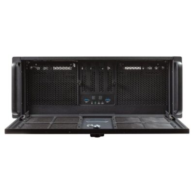 Caja rack unykach 4u 19 pulgadas plata