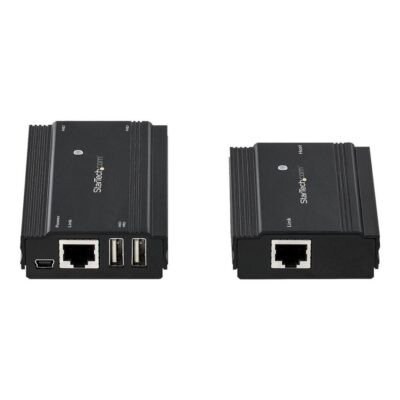 Hub extensor startech rj45 4x usb tipo a 1x usb tipo b