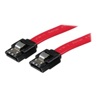 Cable sata startech 0.30m – macho – macho – rojo