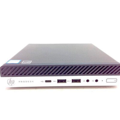 Ordenador reacondicionado mini hp 600 g4 – i5 – 8th – 8gb – 256gb m.2 – win 11 pro – sin cable trebol – wifi+antena