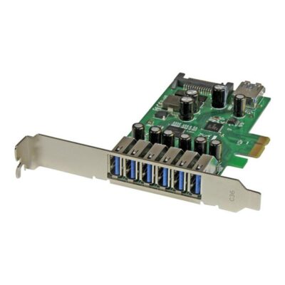 Tarjeta pci express 2.0 startech 7x usb 3.0