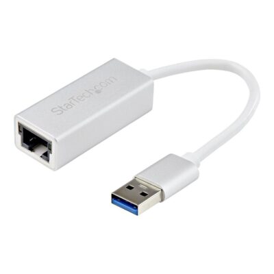 Adaptador usb 3.0 a rj45 startech macho – hembra – blanco