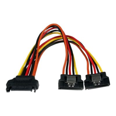 Cable divisor sata startech 0.15m – macho – hembra
