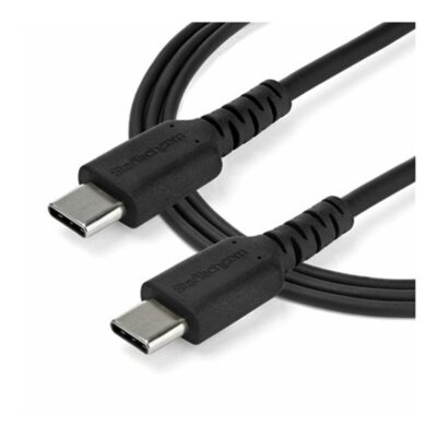 Cable usb tipo c startech 1m – macho – macho – negro