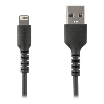 Cable lightning a usb tipo a startech 1m – macho – macho – negro