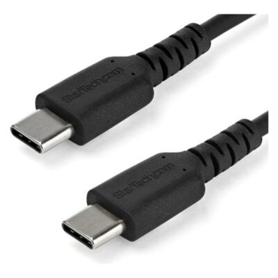 Cable usb tipo c startech 2m – macho – macho – negro