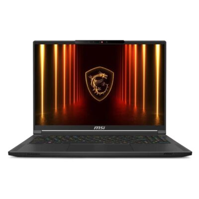 Portatil msi stealth 16 ai – 076es u9 – 285h – 64gb – ssd 2tb – rtx 5060 8gb – 16 pulgadas qhd+ – w11h
