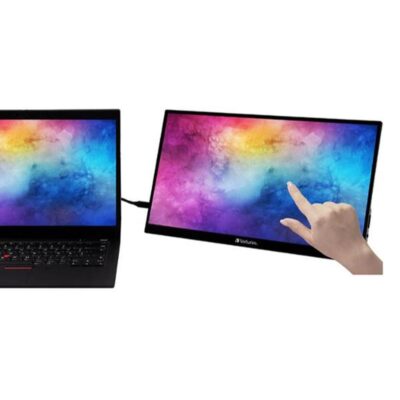Monitor led portatil 15.6 pulgadas verbatim ips – fhd – hdmi – usb tipo c – 30hz – 6ms