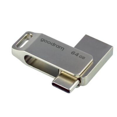 Memoria usb 3.2 – usb tipo c goodram 64b oda3 plata