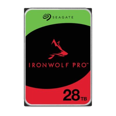 Disco duro interno hdd seagate ironwolf pro nas st28000nt000 28tb 3.5 pulgadas 7200rpm – 512mb – sata 6gb – s