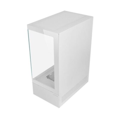 Caja ordenador mars gaming mcxo atx arb cristal templado blanca