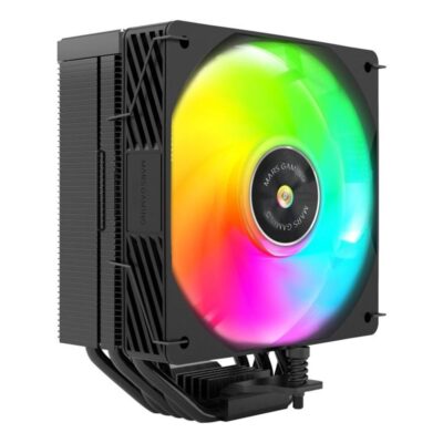 Ventilador disipador cpu mars gaming mcpux5 argb 120mm negro