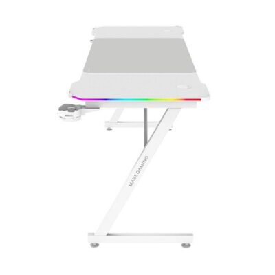 Mesa mars gaming mgdx160rgbw blanco