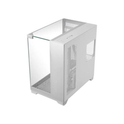 Caja ordenador mars gaming mcvision atx cristal templado blanca