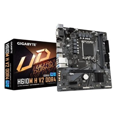 Placa base gigabyte h610m h v2 matx lga 1700 – 2x ddr5