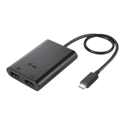 Adaptador usb tipo c a hdmi i – tec macho – hembra – negro