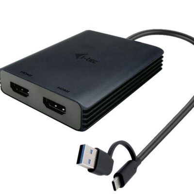Adaptador usb tipo a – usb tipo c a hdmi i – tec macho – hembra – negro