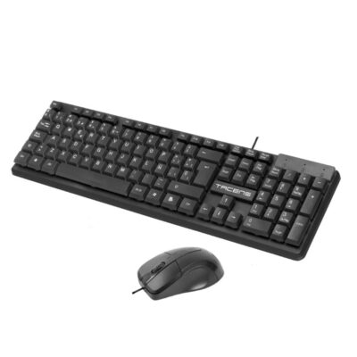 Teclado + raton tacens anima negro