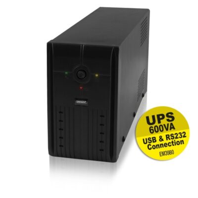 Sai eminent ups 600va – 360w – rs232 + usb