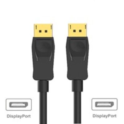 Cable ewent displayport 1.2 – 4k – 60hz – a – a awg28 – 2m