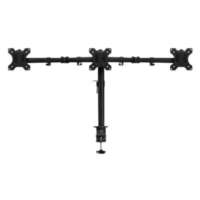 Soporte de mesa ewent ew1513 para 3 monitores tv hasta 27 pulgadas