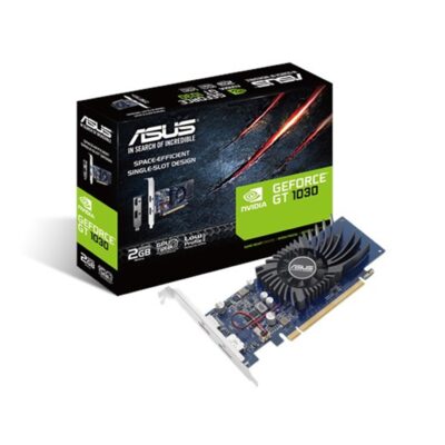 Tarjeta grafica asus nvidia geforce gt1030 2g – brk 2gb gddr5 hdmi display port bajo perfil