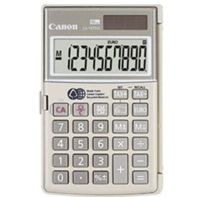 Calculadora canon bolsillo ls – 10etg dbl gris 10 digitos