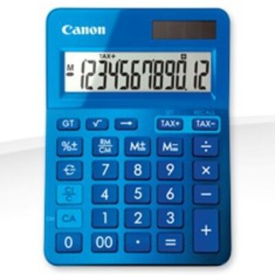 Calculadora canon sobremesa ls – 123k azul